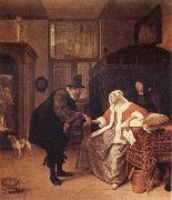 The Lovesick Woman Jan Steen